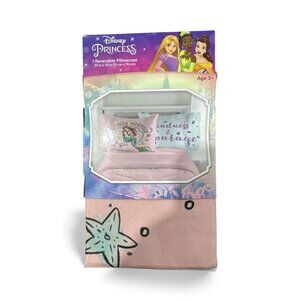 Princess Expressions Princess Mermaid 1 Reversible Pillowcase